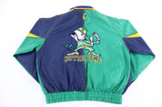 90's University of Notre Dame Full Zip Windbreaker Jacket