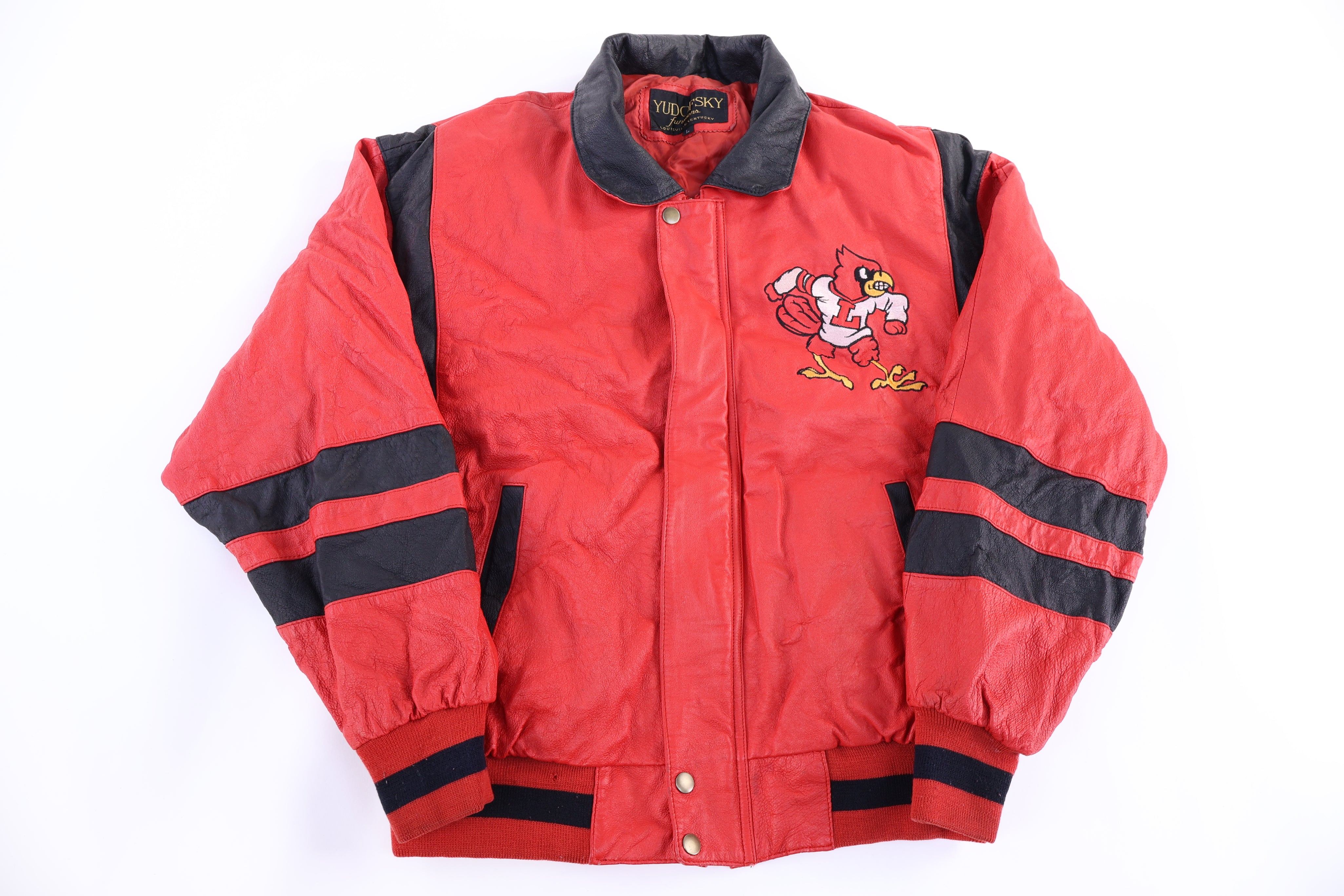 90's University of Louisville Cardinals Full Zip Jacket