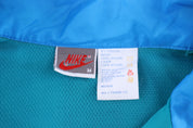 90's Nike Embroidered Logo Multicolor Half Zip Windbreaker