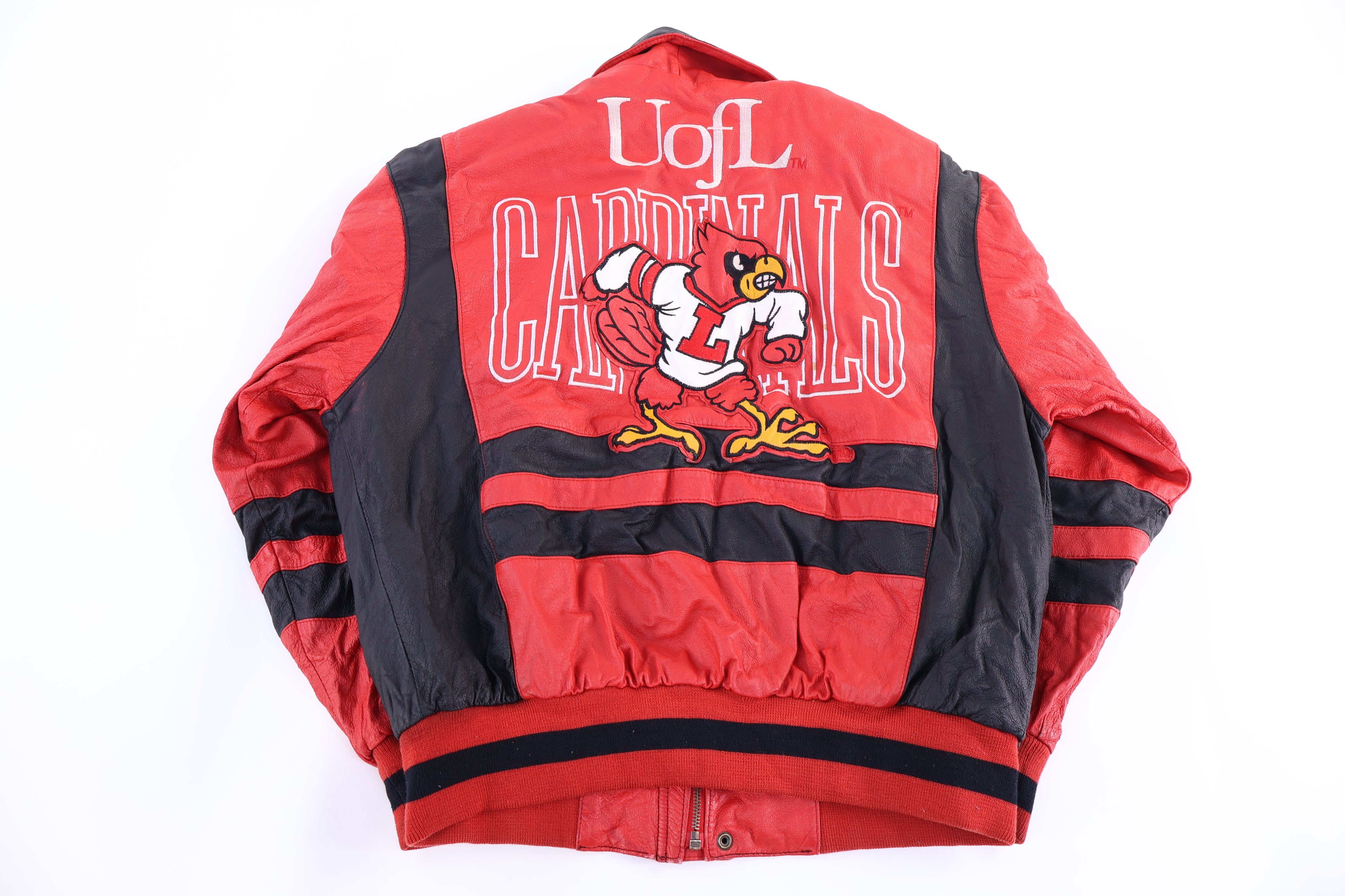 90's University of Louisville Cardinals Full Zip Jacket