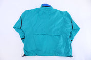 90's Nike Embroidered Logo Multicolor Half Zip Windbreaker