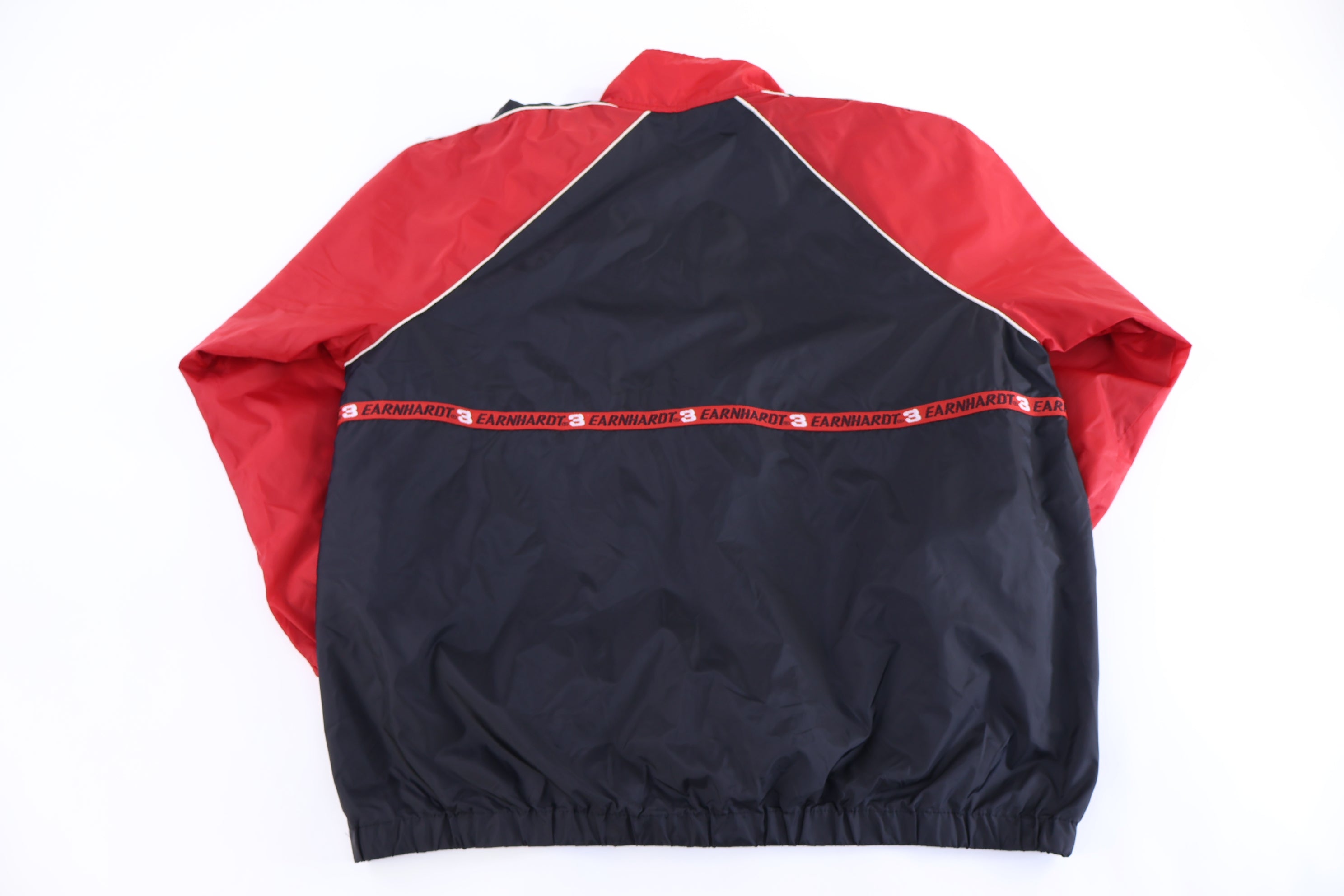 Vintage Dale Earnhardt Black & Red Full Zip Windbreaker
