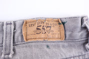 Vintage Levi's 557 Grey Denim Jeans