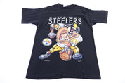 90's Pittsburgh Steelers Football Taz The Devil T-shirt