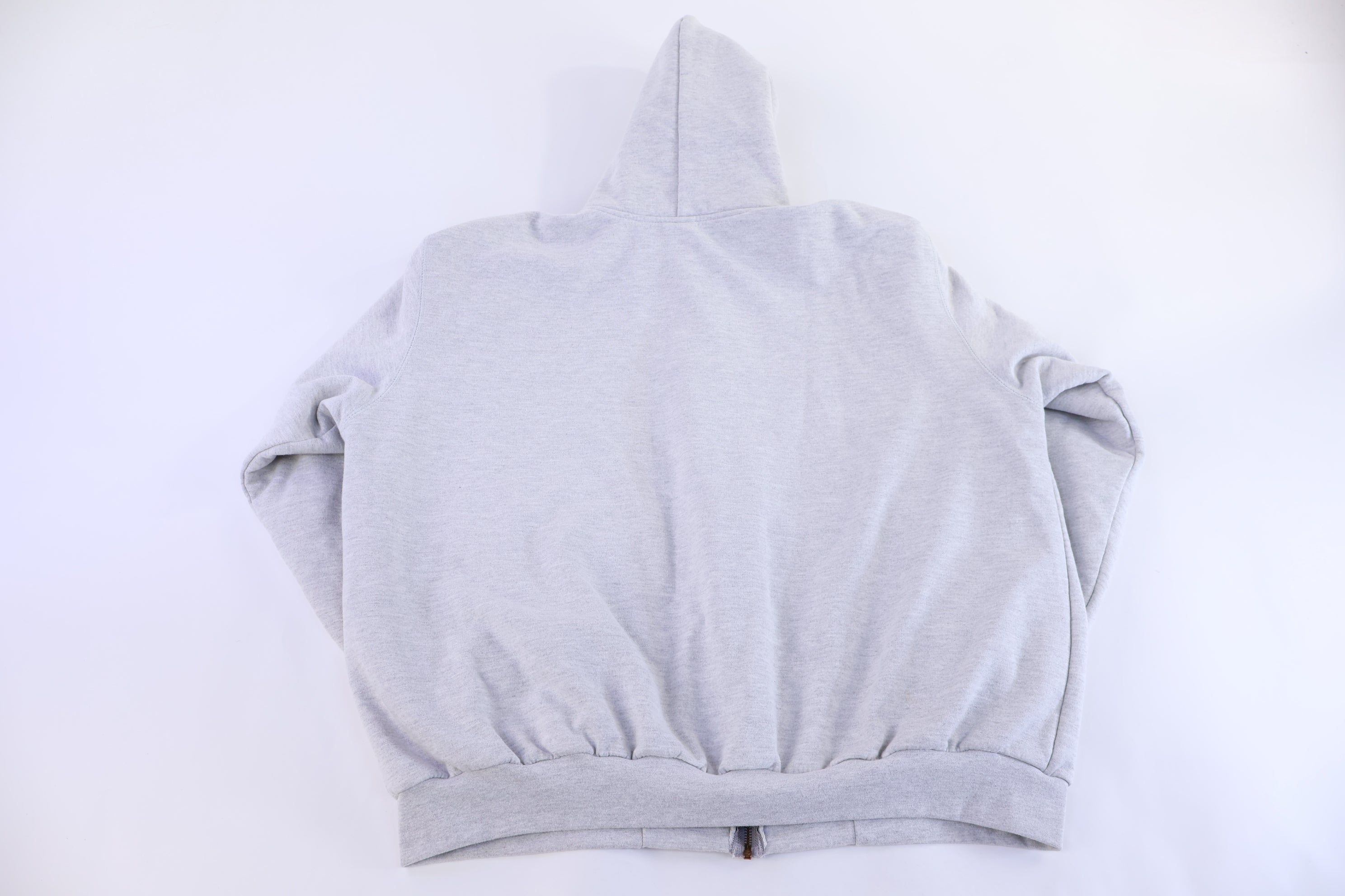 Carhartt Logo Patch Grey Full Zip Jacket