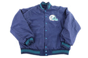 Vintage Miami Dolphins Football Reversible Bomber Jacket