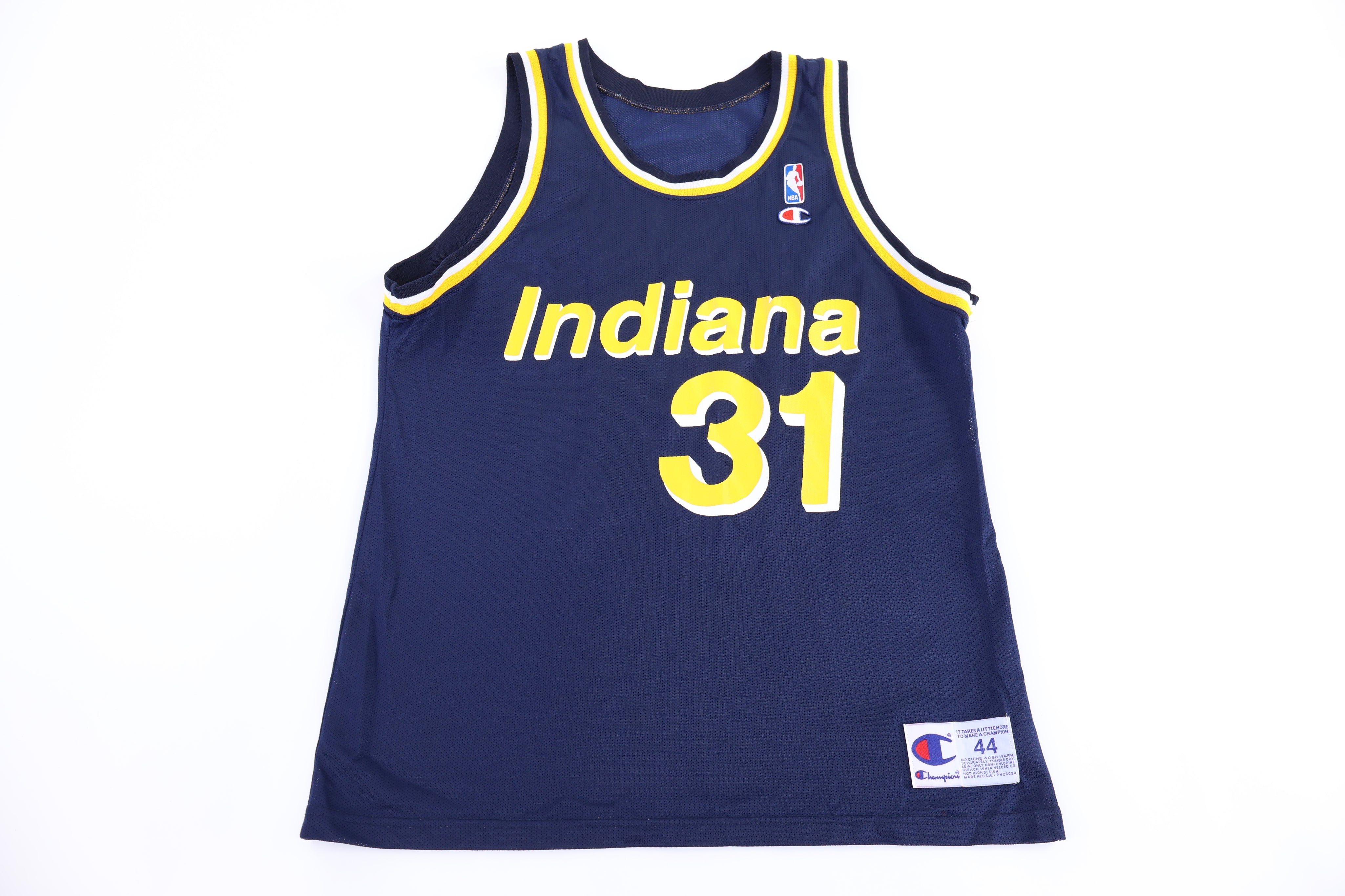 90's Reggie Miller Indiana Pacers Basketball Jersey