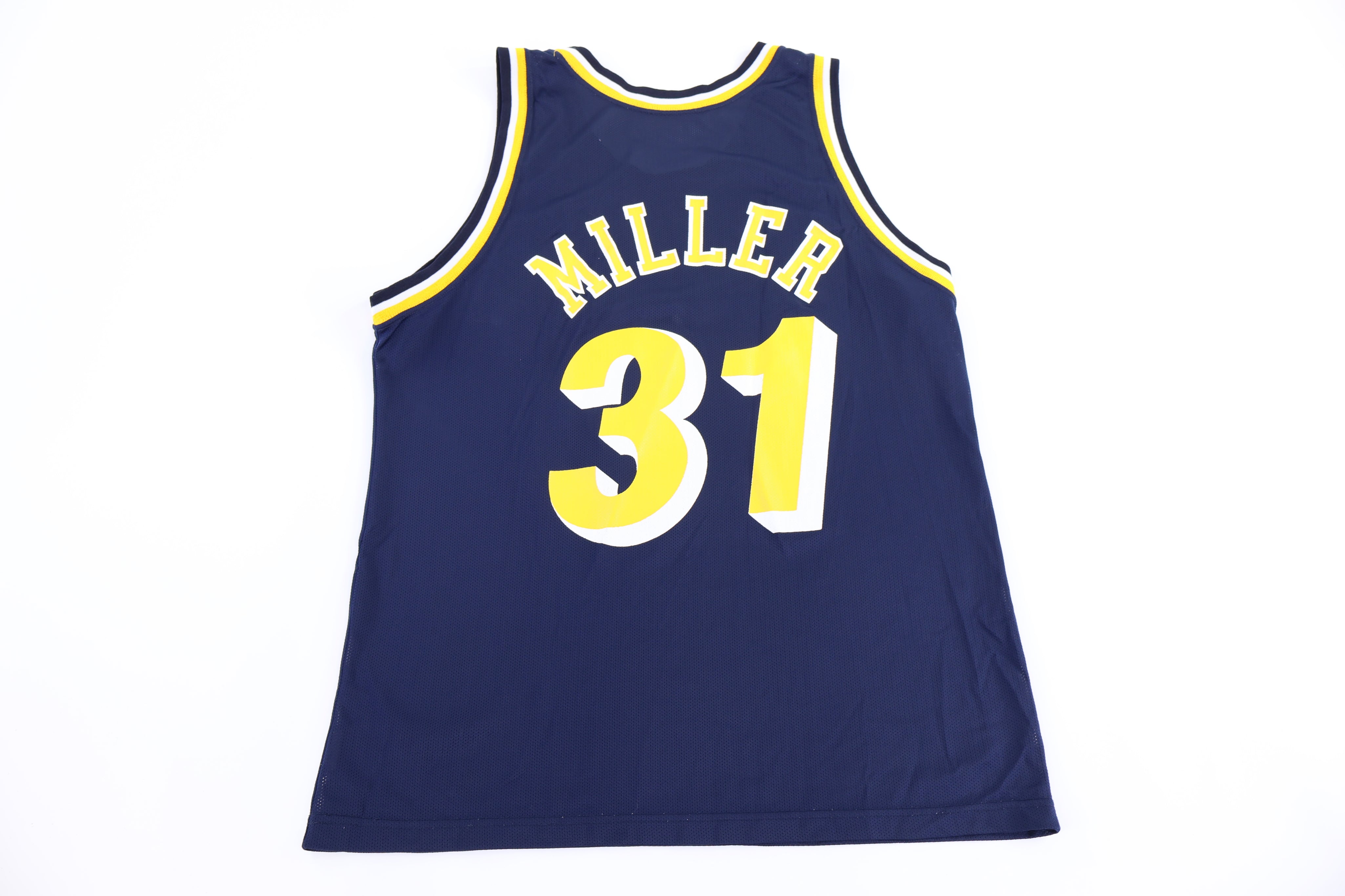 90's Reggie Miller Indiana Pacers Basketball Jersey