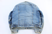 80's Levi's Medium Wash Sherpa Lined Trucker Jacket