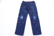 Vintage Wild Ass Dark Wash Double Knee Jeans