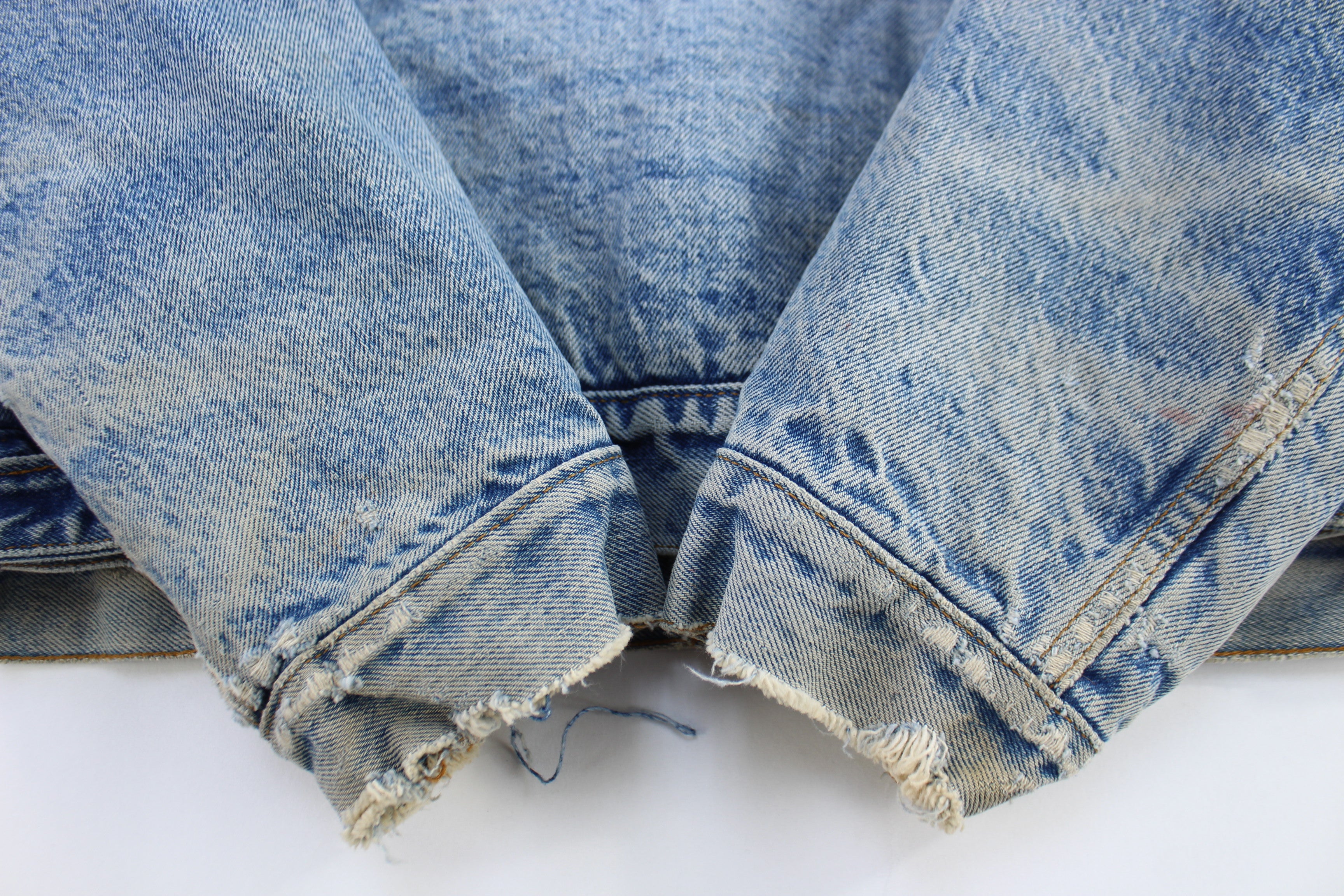 80's Levi's Medium Wash Sherpa Lined Trucker Jacket