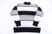 Southpole Black, Grey & White Knit Sweater