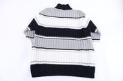 Southpole Black, Grey & White Knit Sweater
