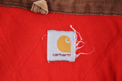 90's Carhartt Logo Patch Tan Santa Fe Full Zip Jacket