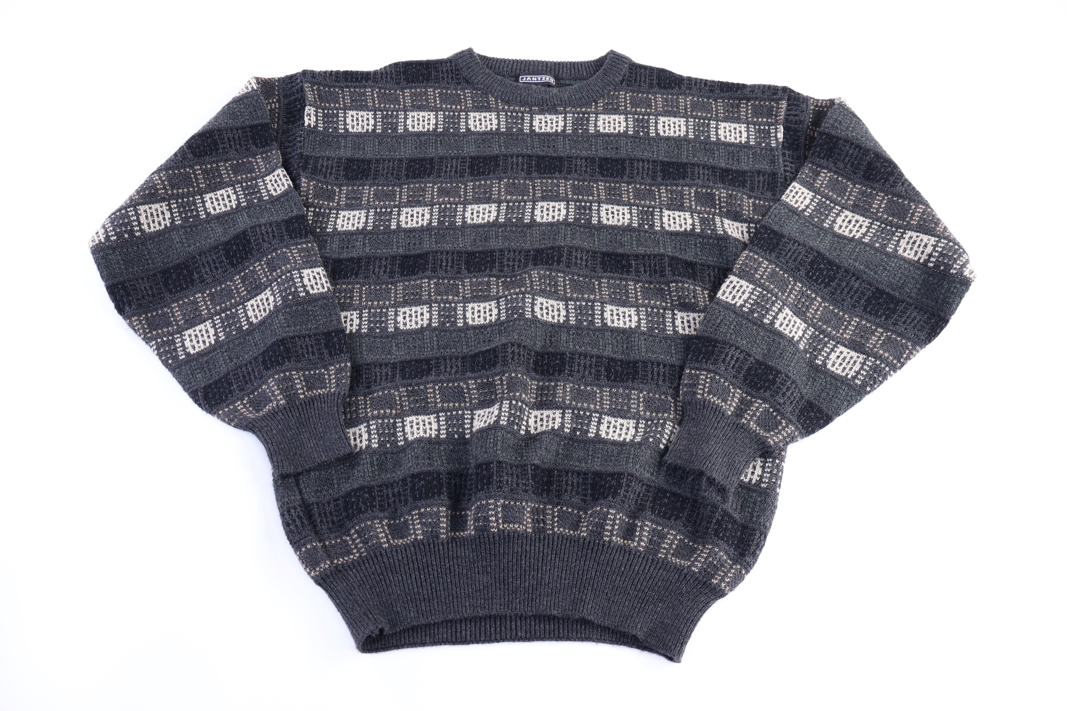 Vintage Jantzen Multipattern Knit Sweater