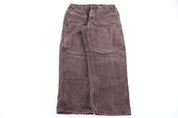 Carhartt Logo Patch Brown Double Knee Pants