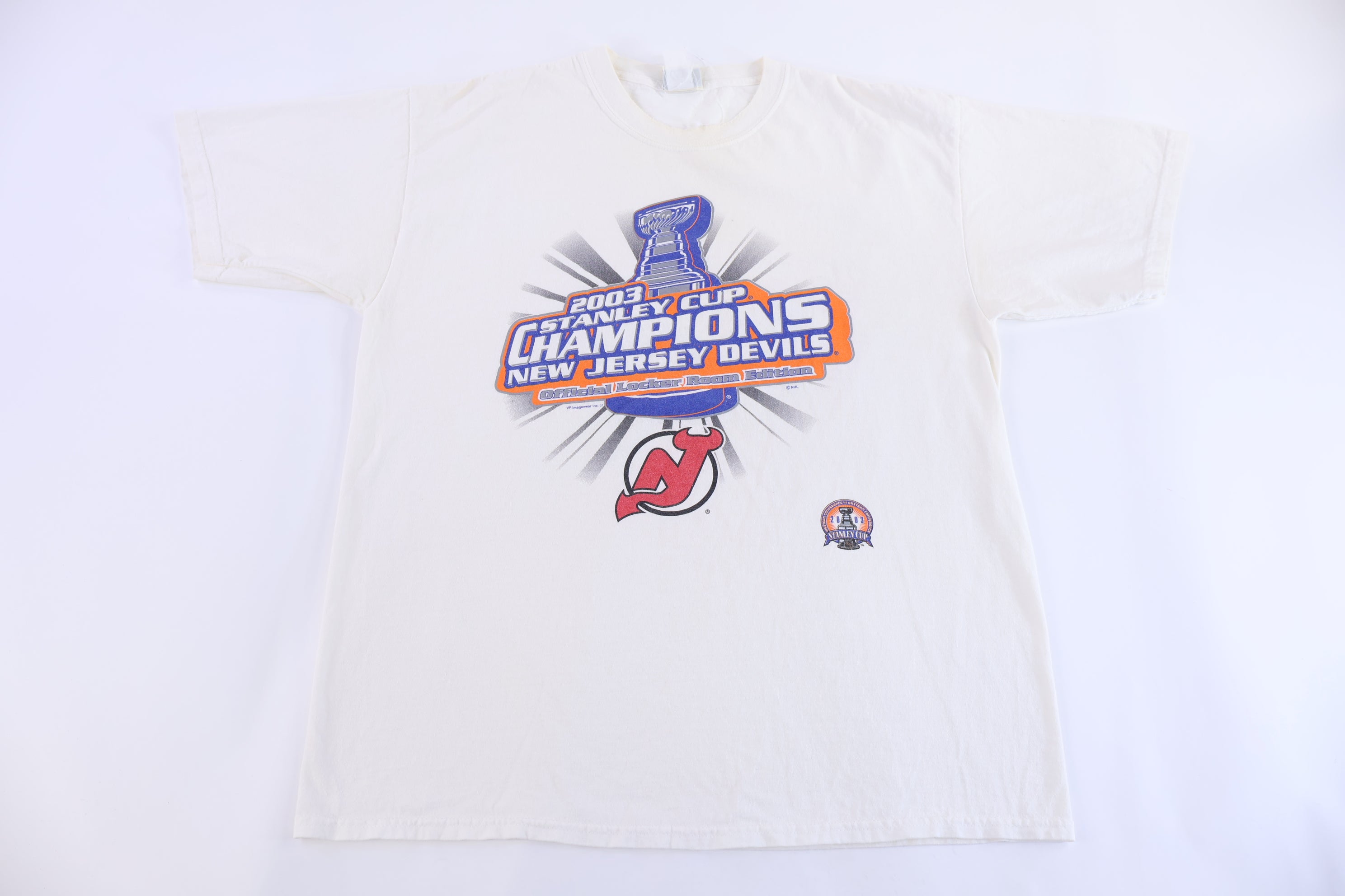 2003 New Jersey Devils Stanley Cup Champions T-shirt
