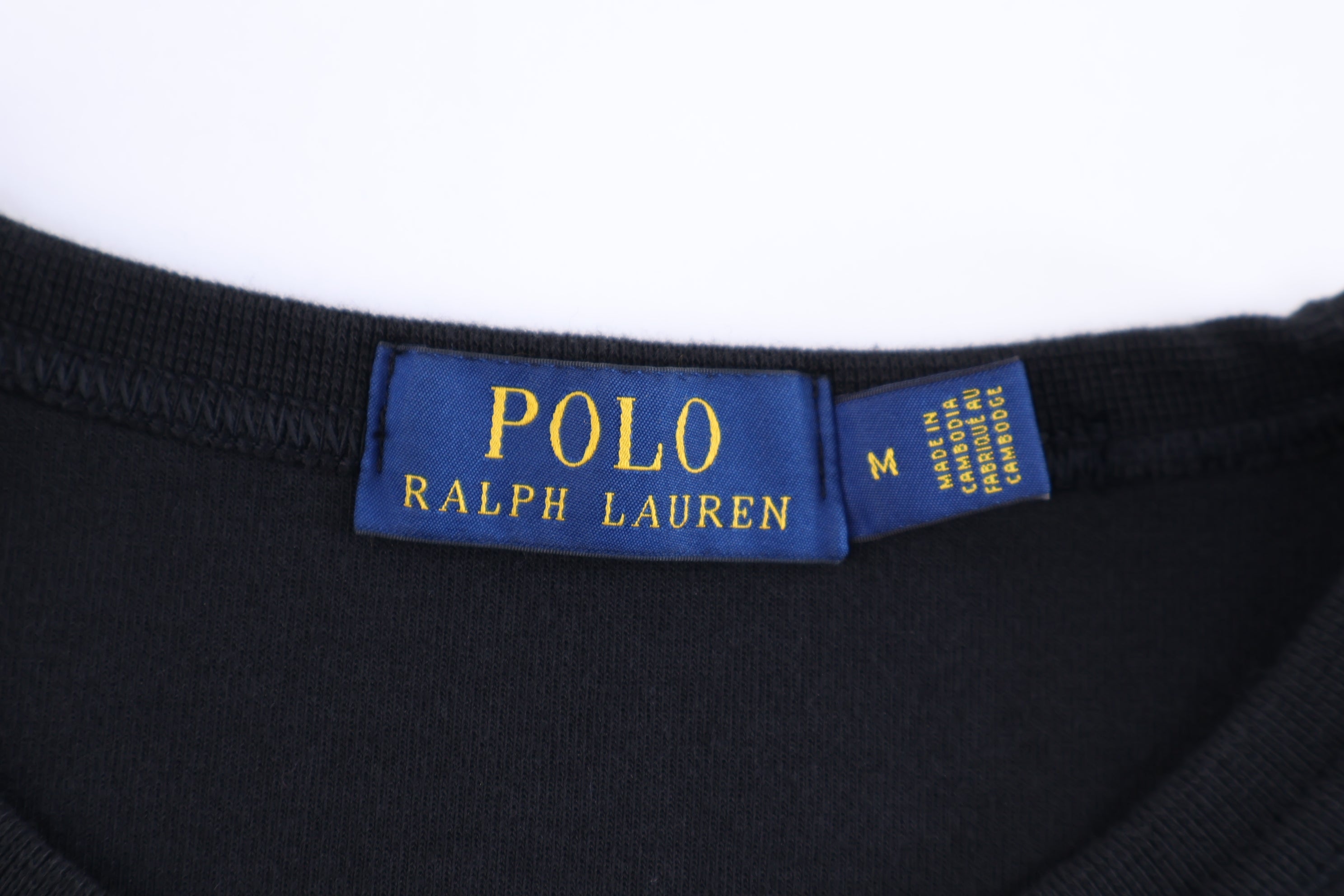 Polo Ralph Lauren Black Pullover Sweater