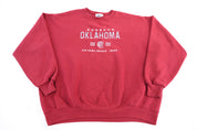 90's Oklahoma Sooners Embroidered Sweatshirt