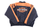 Harley Davidson Motorcycles Multicolor Full Zip Jacket