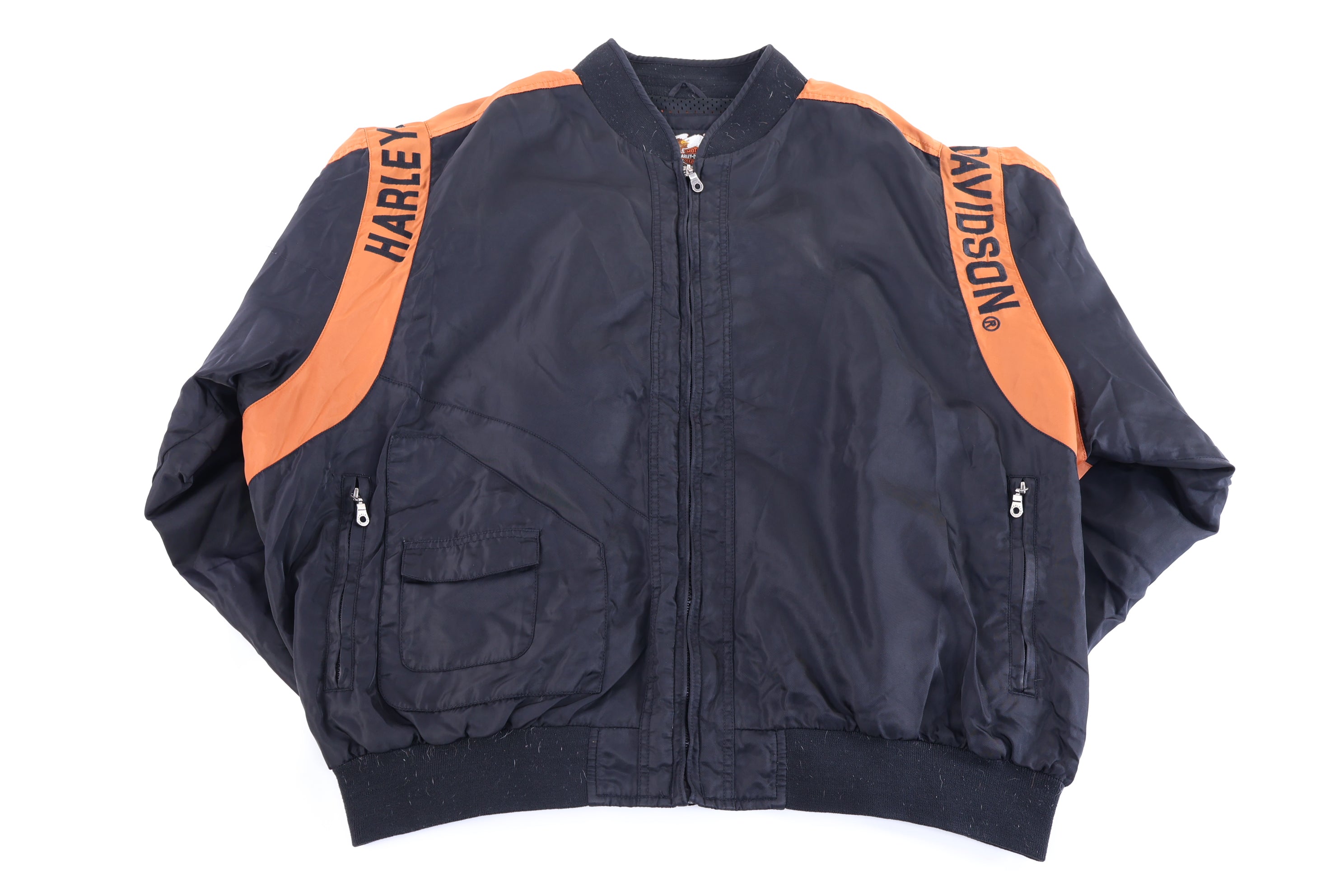 Harley Davidson Motorcycles Multicolor Full Zip Jacket