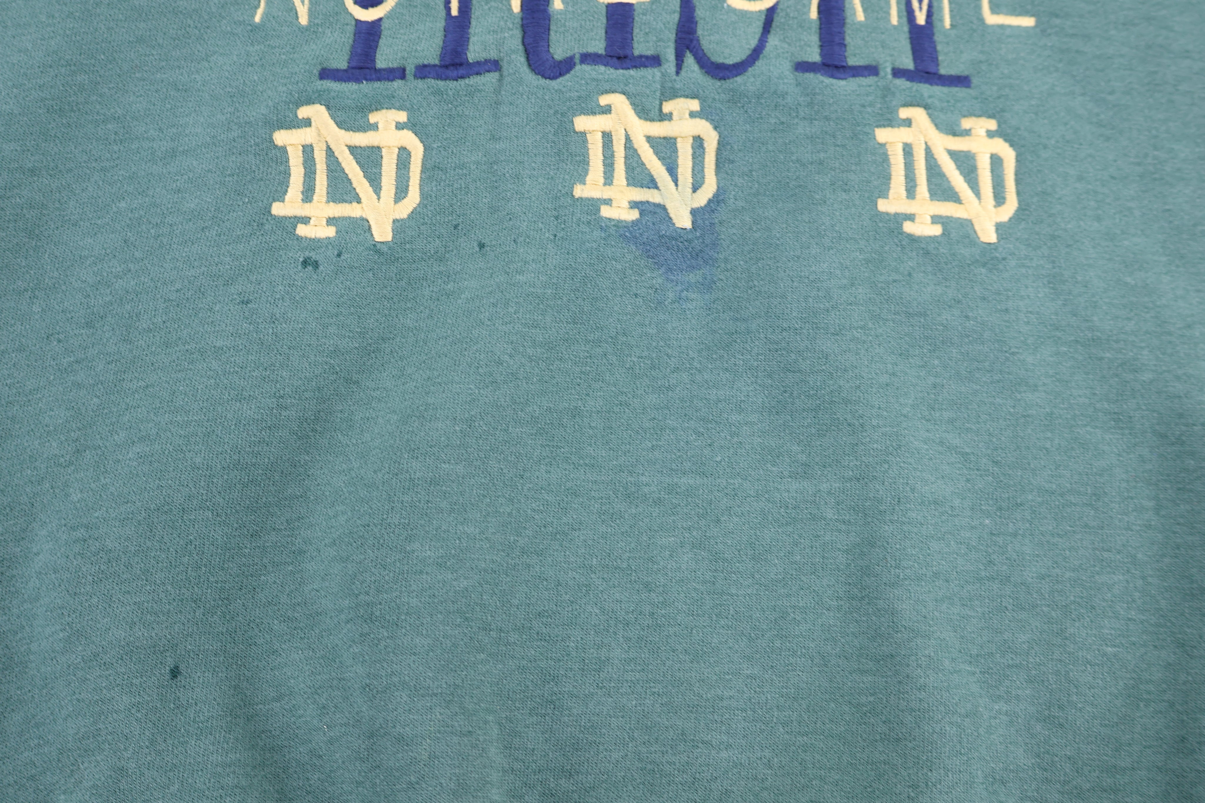 90's University of Notre Dame Fightin' Irish Pullover Hoodie