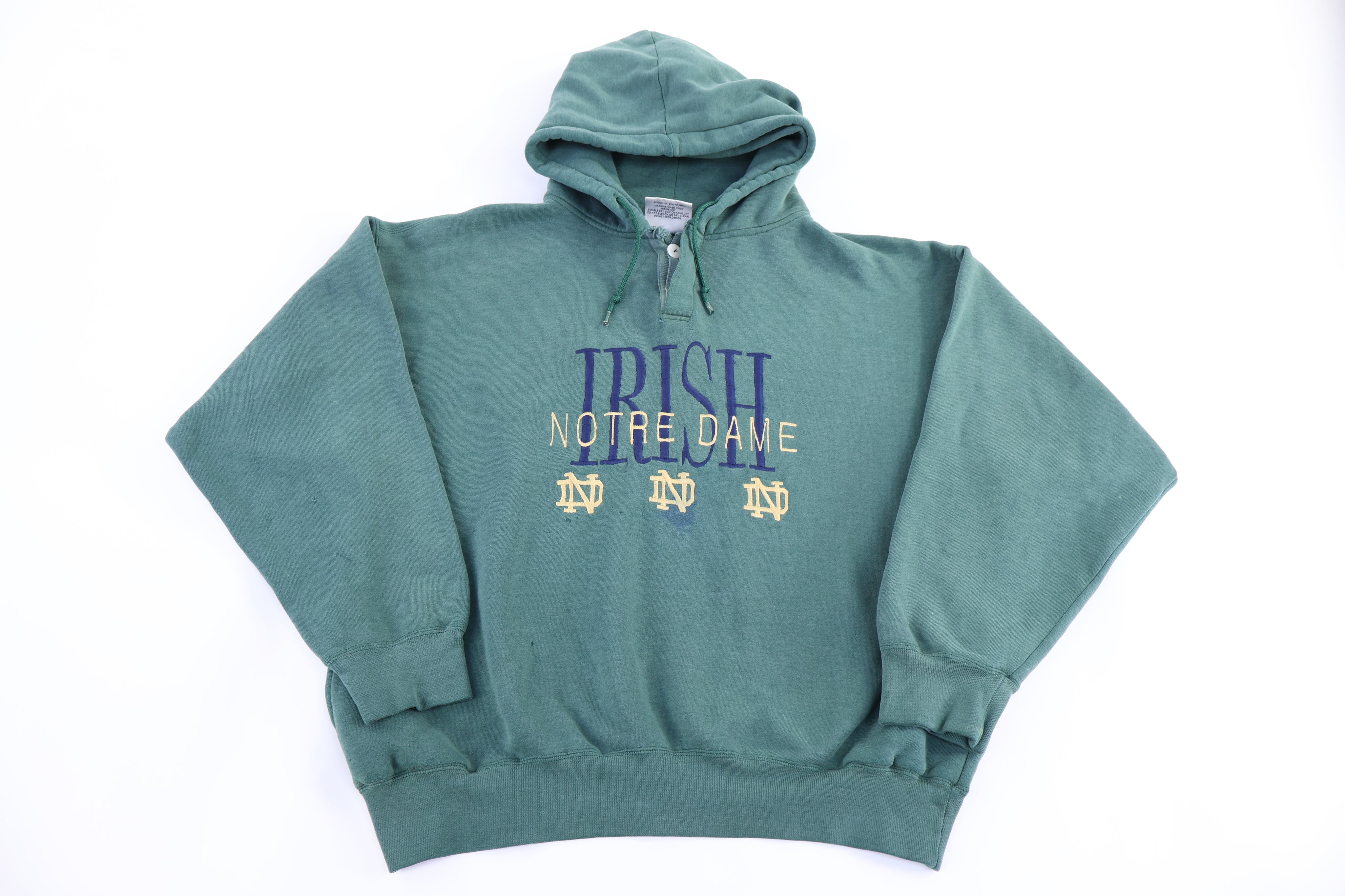 90's University of Notre Dame Fightin' Irish Pullover Hoodie