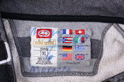 Ecko Unlimited Embroidered Grey Full Zip Jacket