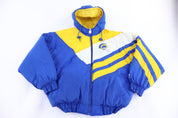 90's St. Louis Rams Full Zip Puffer Jacket