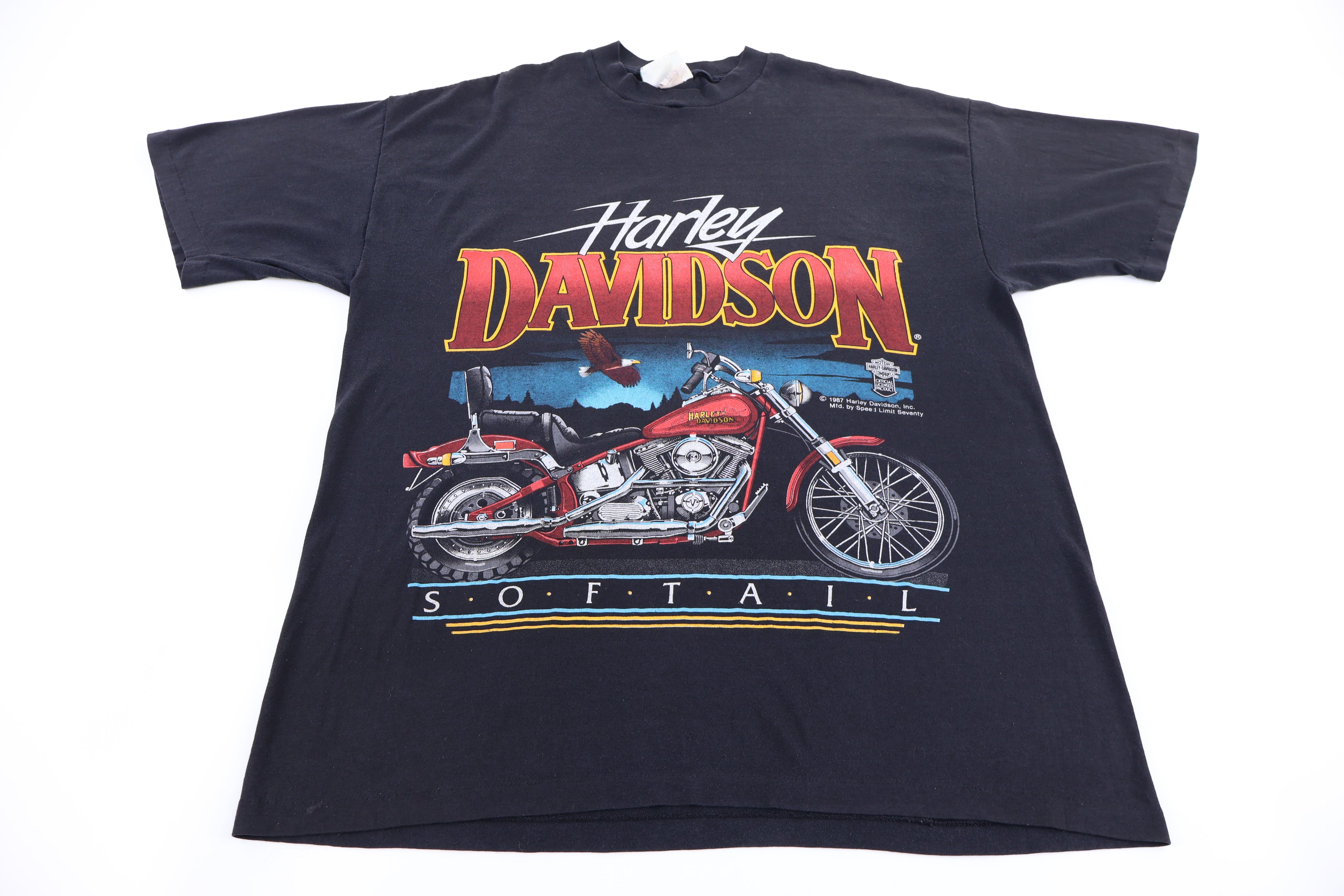 1987 Harley Davidson Motorcycles Softail T-shirt