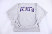 90's Northwestern University Reverse Weave Sweatshirt