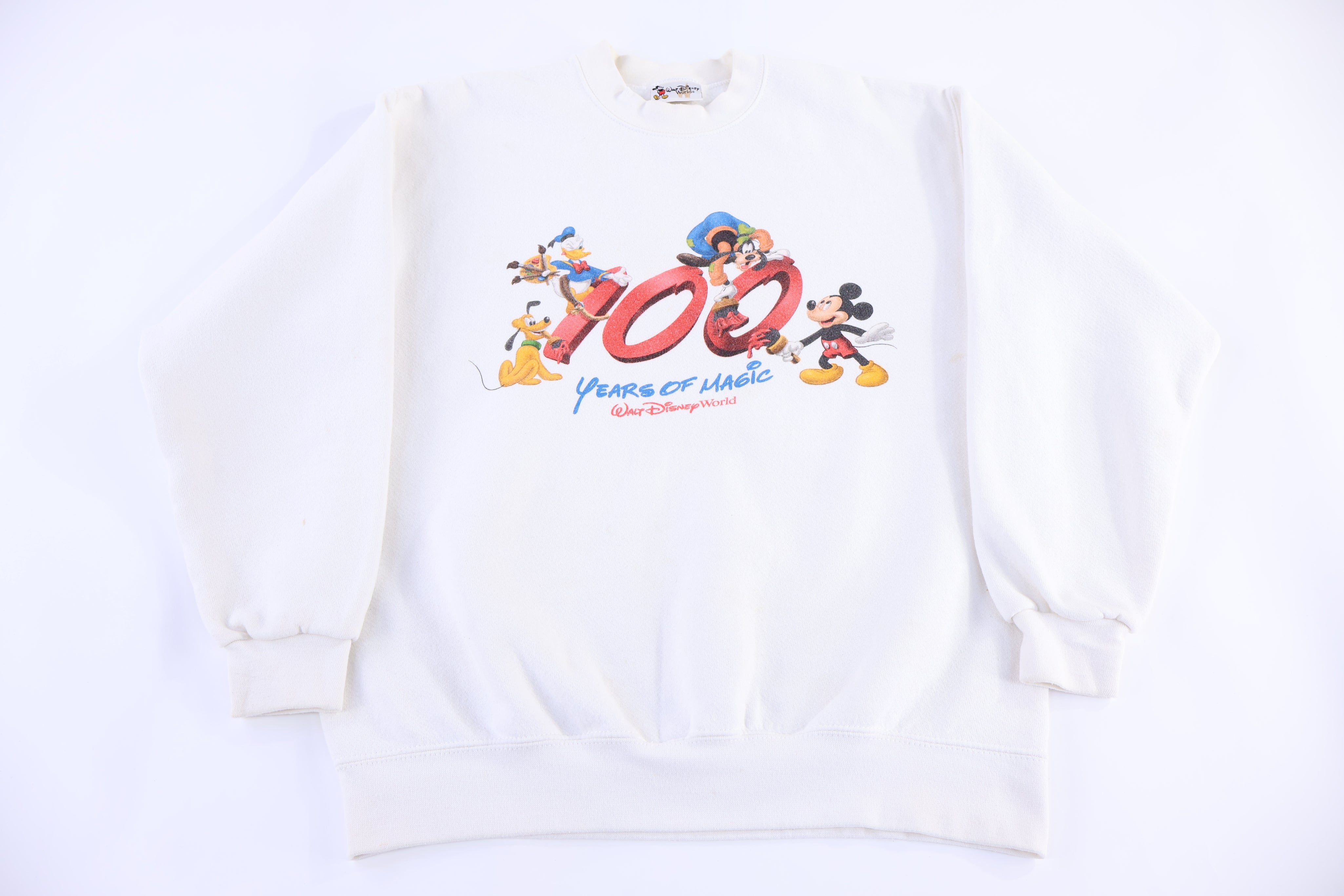 90's Walt Disney World 100 Years Of Magic Sweatshirt