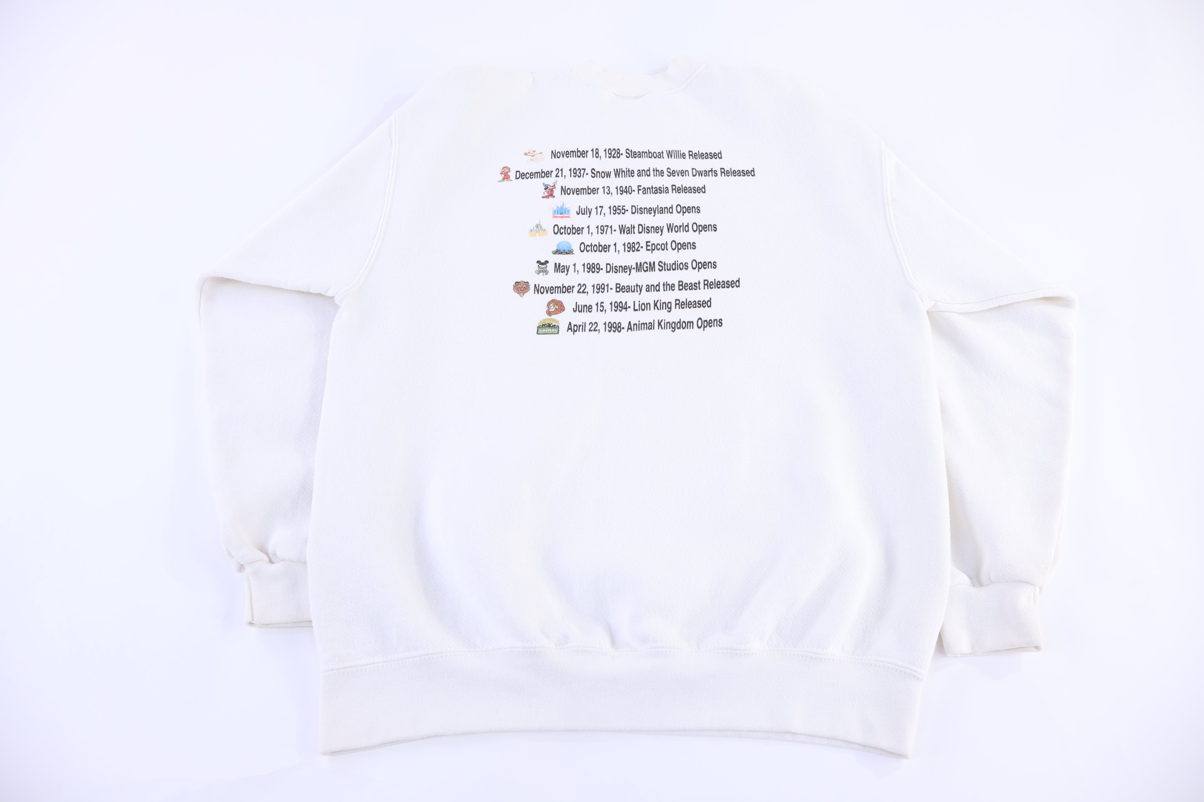 90's Walt Disney World 100 Years Of Magic Sweatshirt