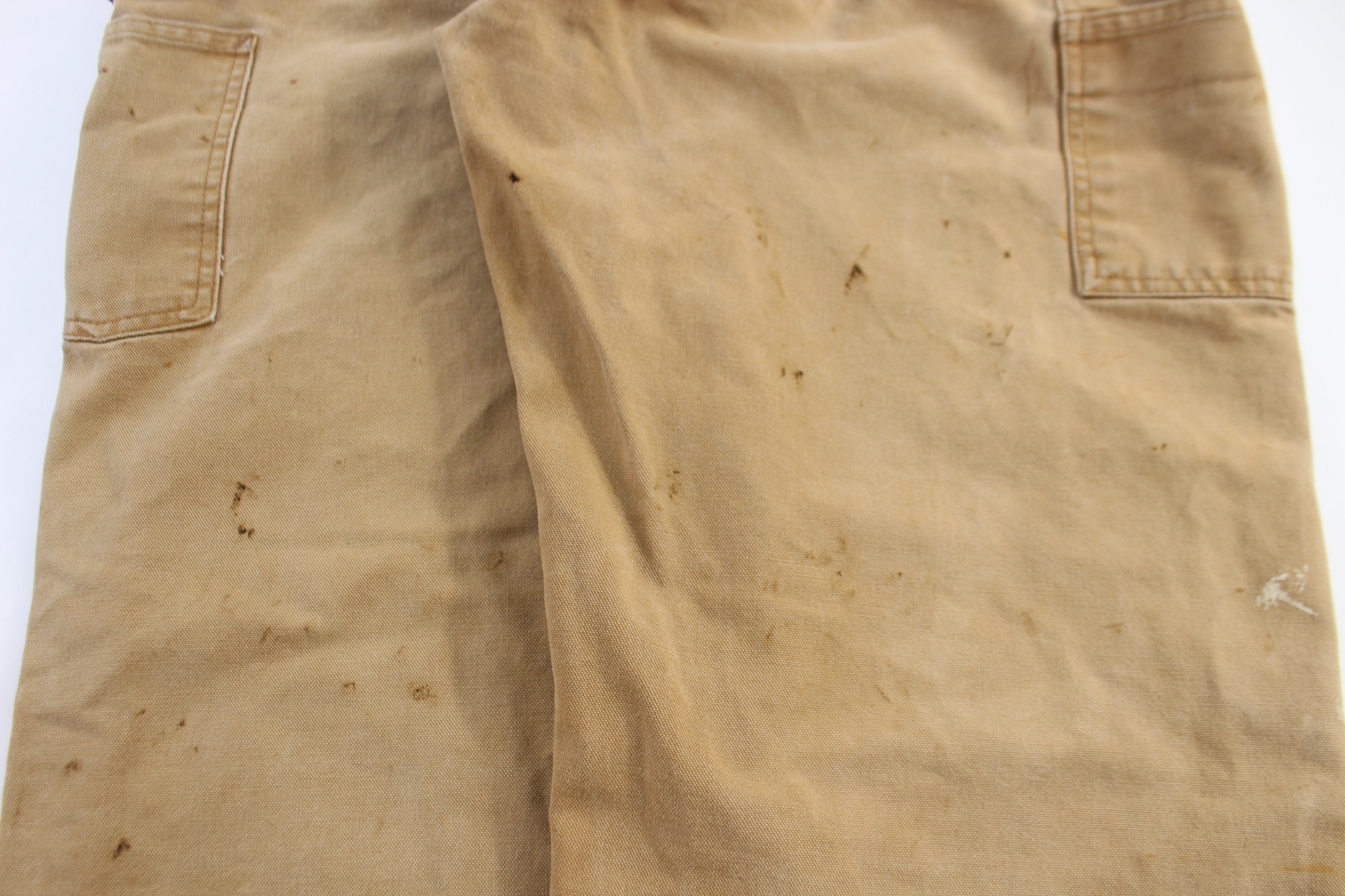 Carhartt Logo Patch Tan Pants