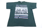90's Rage Against The Machine We Support Our Troops T-shirt