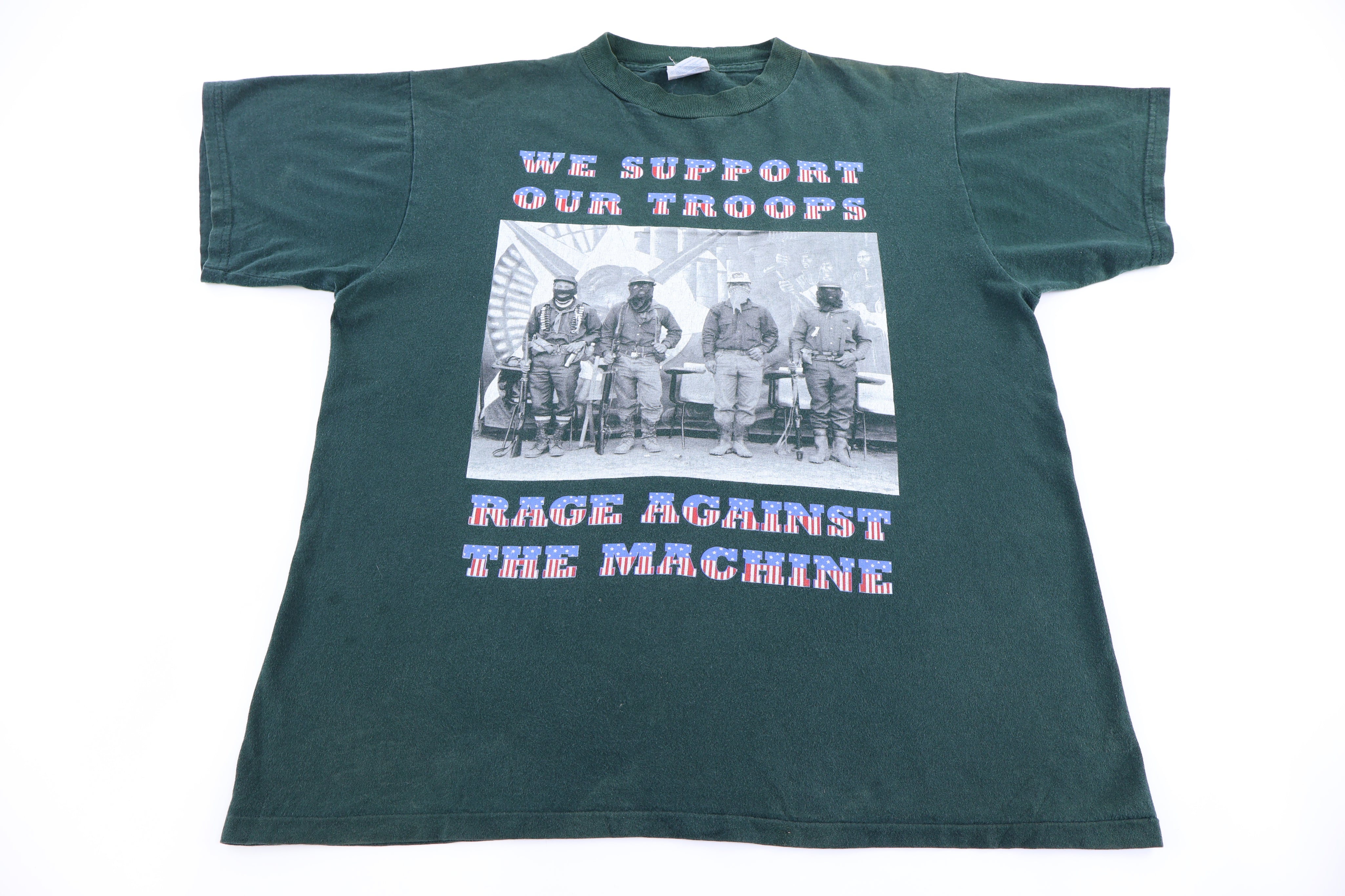 90's Rage Against The Machine We Support Our Troops T-shirt