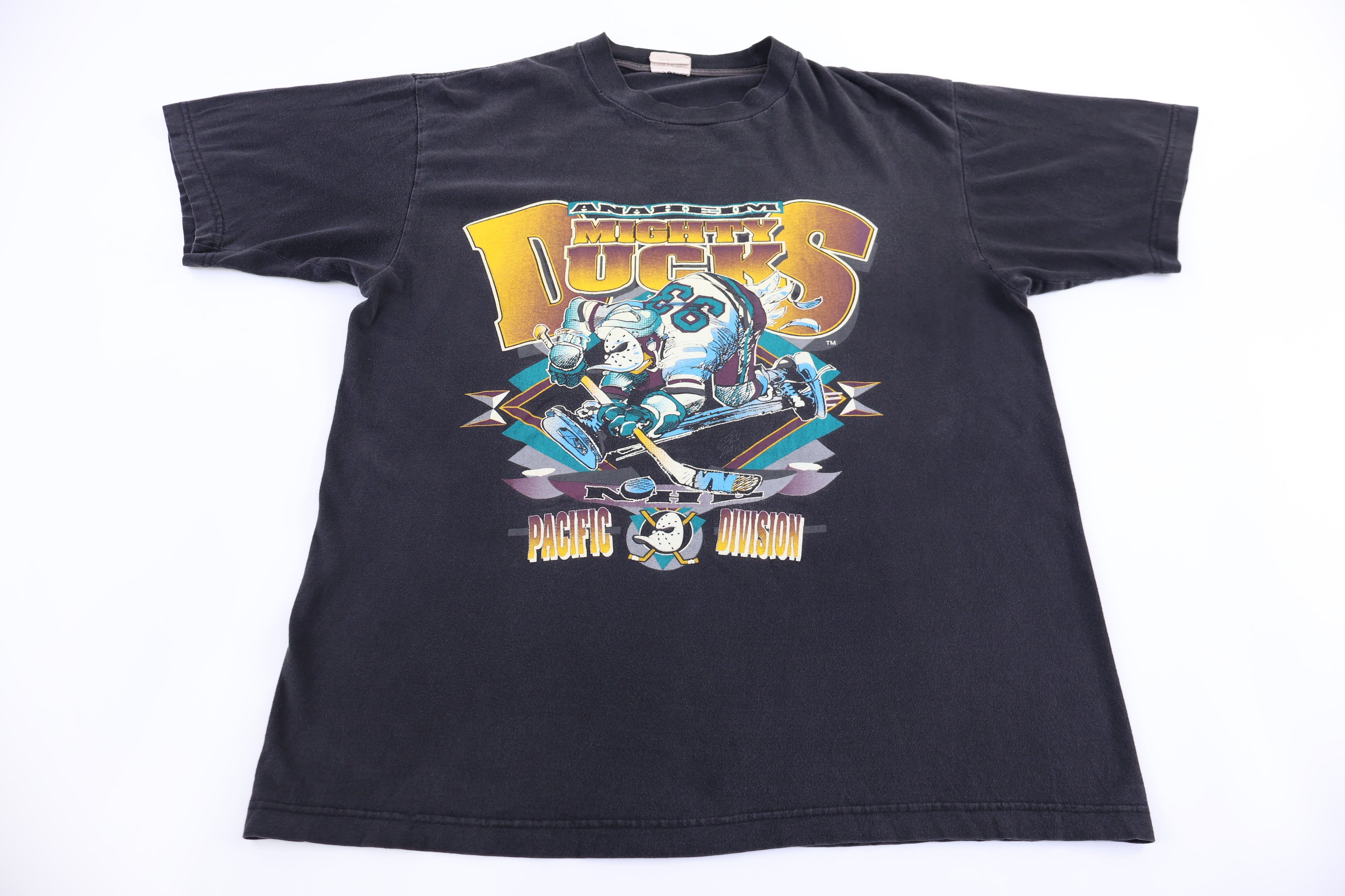 90's Anaheim Mighty Ducks Hockey Pacific Division T-shirt
