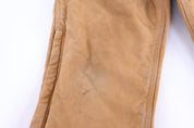 90's Carhartt Logo Patch Tan Quilted Lined Pants