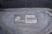Vintage Nike Embroidered Grey Pullover Hoodie
