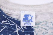 90's Starter New York Yankees Baseball All Over Graphic T-shirt