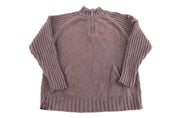 Harley Davidson Motorcycles Brown Quarter Zip Pullover
