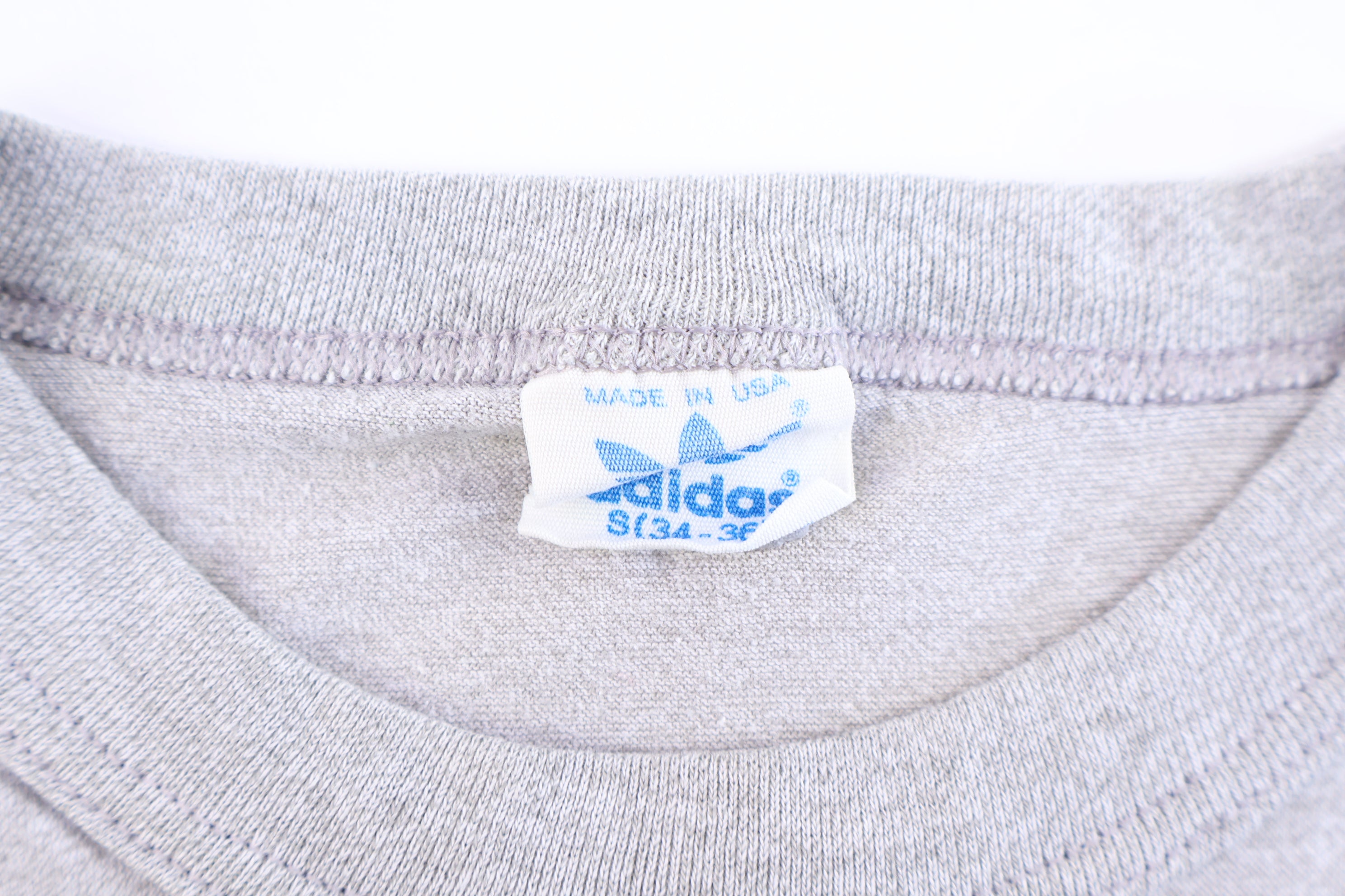 80's Adidas Trefoil Logo Graphic T-shirt