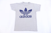 80's Adidas Trefoil Logo Graphic T-shirt
