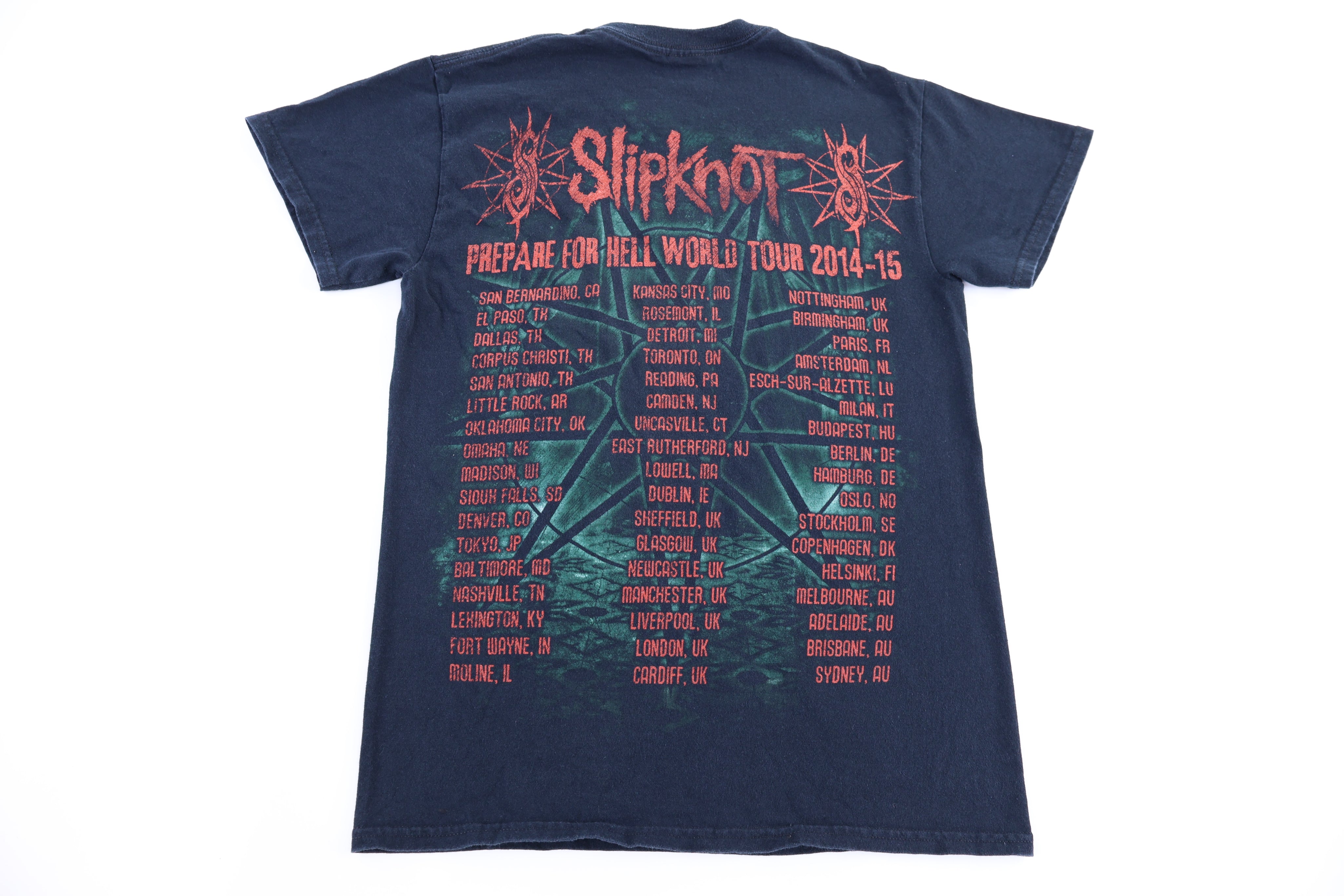 Slipknot Prepare for Hell Tour T-shirt