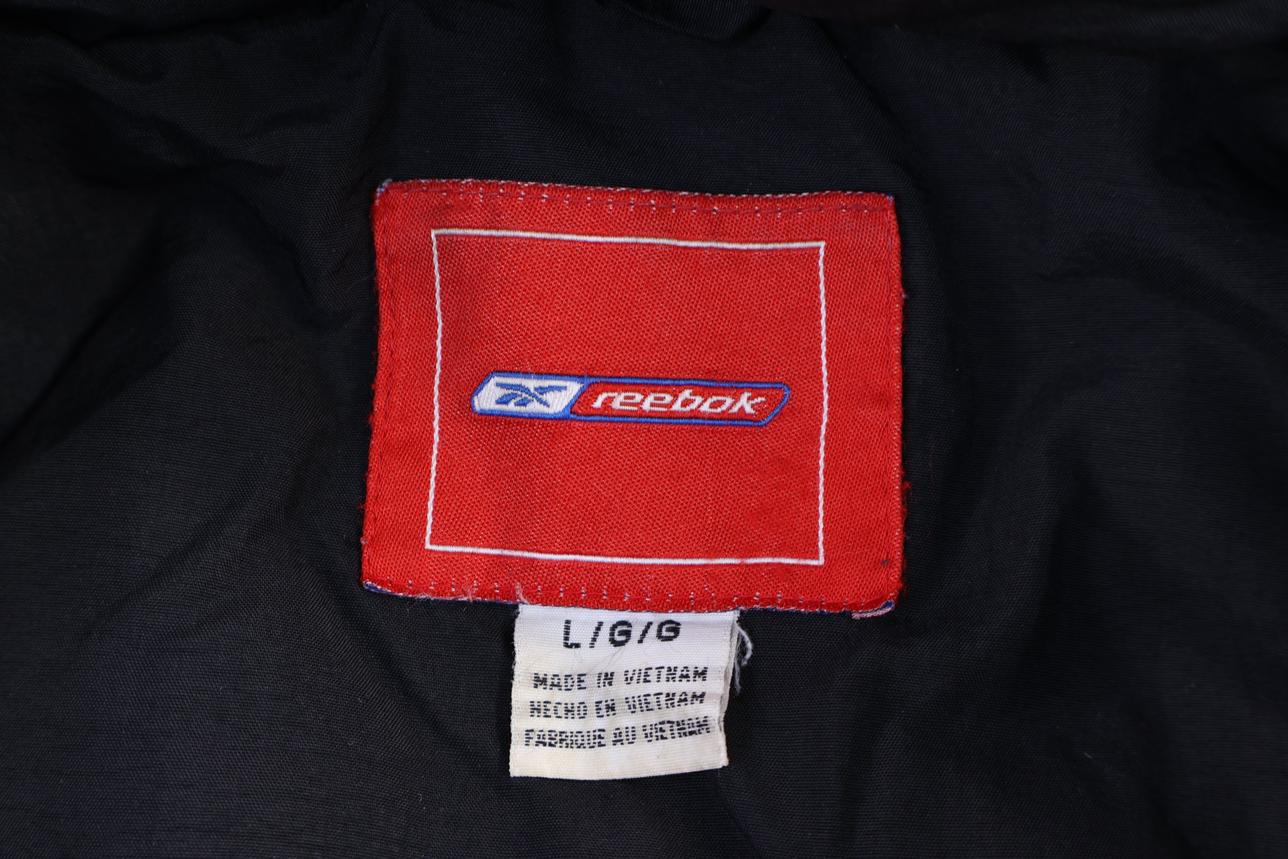 Vintage Reebok Pittsburgh Steelers Football Full Zip Jacket