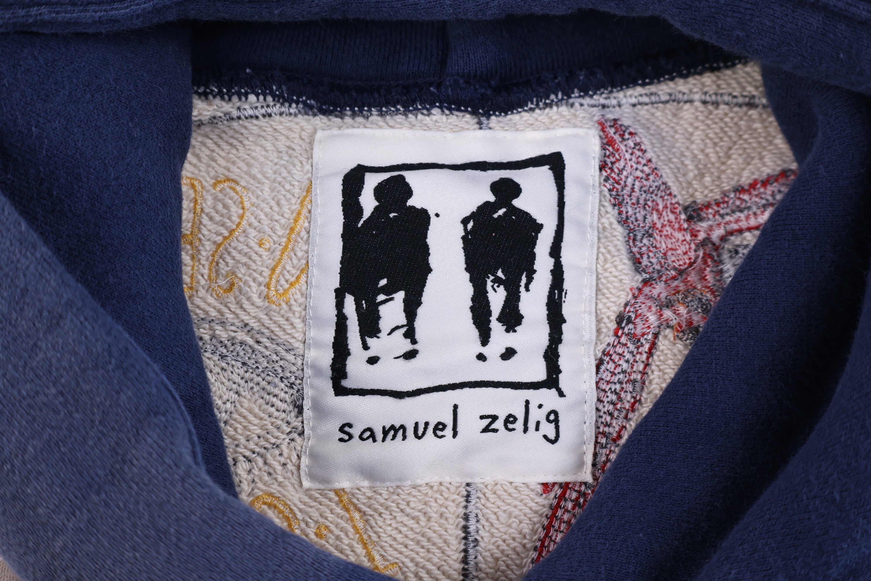 Samuel Zelig Gallery Portraits Embroidered Hoodie