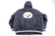 Vintage Reebok Pittsburgh Steelers Football Full Zip Jacket