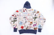 Samuel Zelig Gallery Portraits Embroidered Hoodie