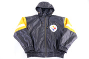 Vintage Gameday Pittsburgh Steelers Football Full Zip Jacket