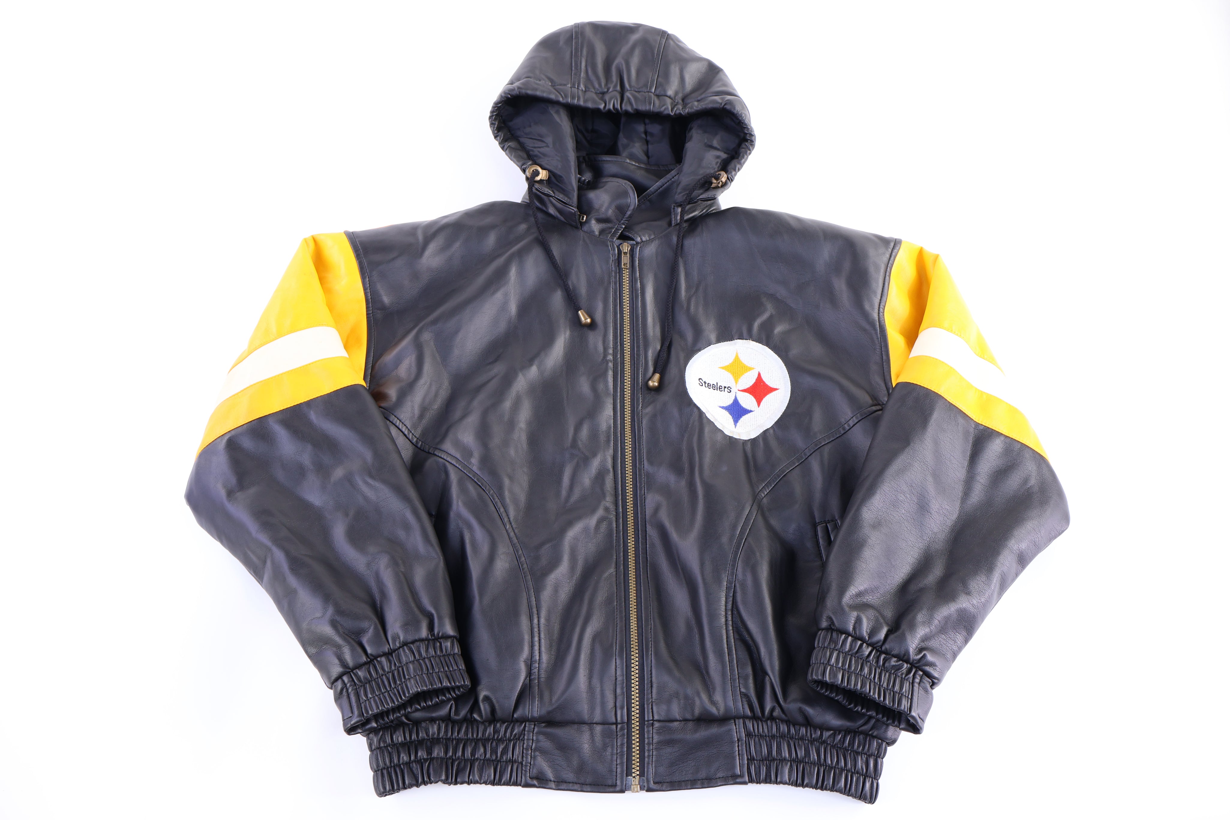 Vintage Gameday Pittsburgh Steelers Football Full Zip Jacket